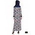 Summer Abaya- Blue Print 